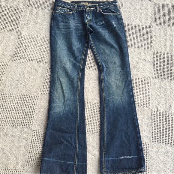Dondup | Jeans | Hpx2 Dondup Hero Distressed Bootcut Jeans | Poshmark